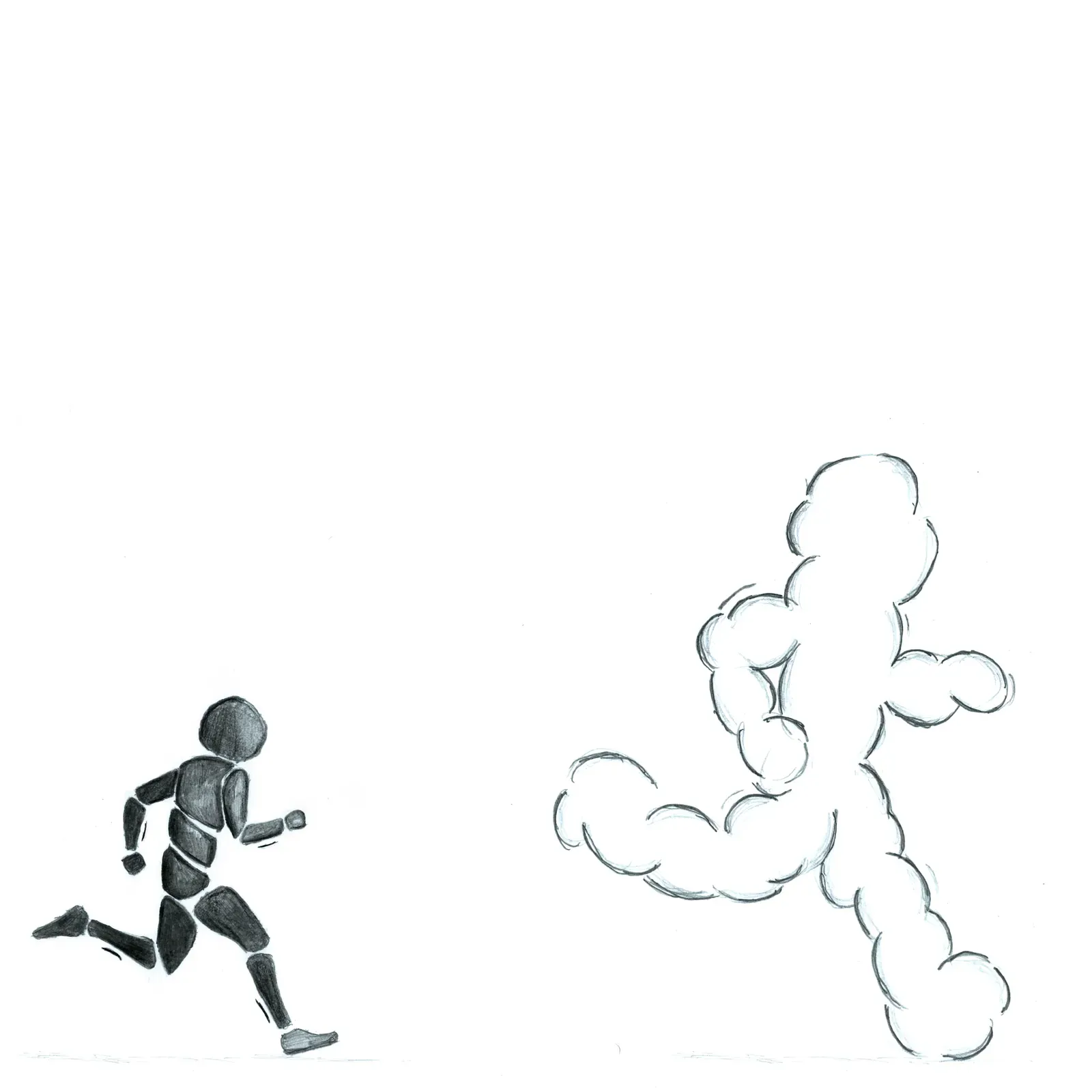 “Stick Figure” series and Life
