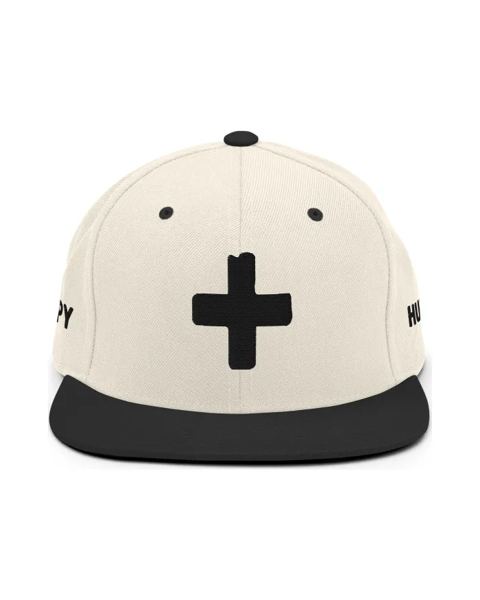 Happy Human Snapback (Natural)